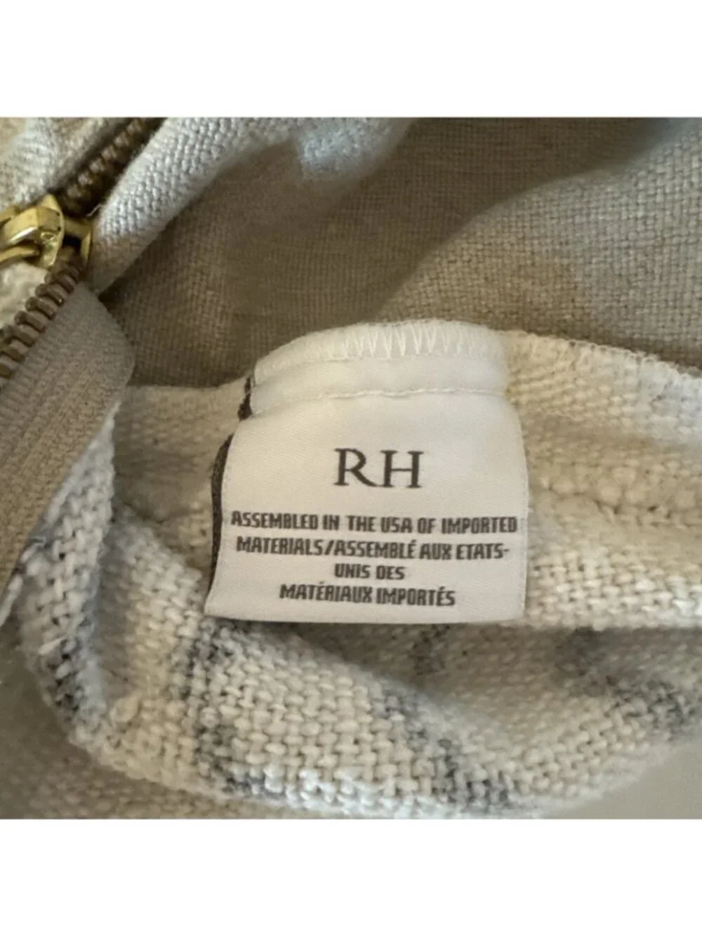 Restoration Hardware Pillow Cover Set 24x24